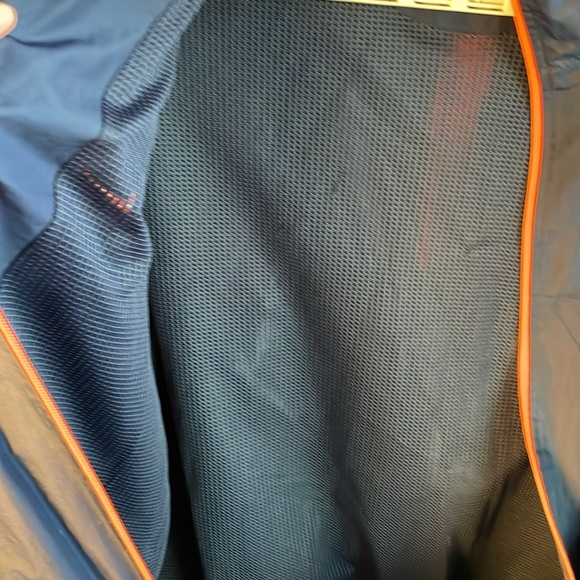 Nike‎ Team Auburn Tigers Windbreaker Climafit XL Blue Orange Embroidered - Picture 8 of 9